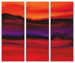Synthesis (Triptych) - Mounted