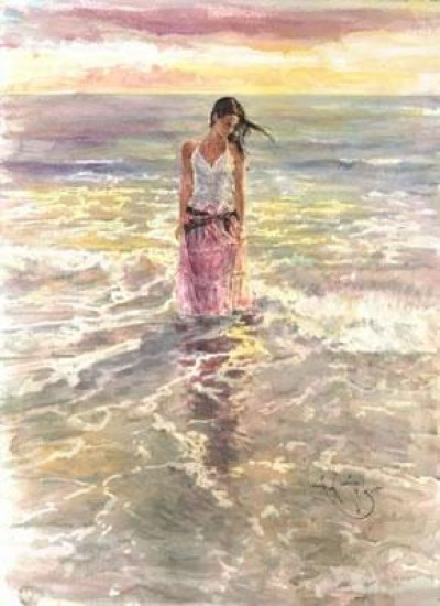 In A Golden Sea - Print In A Golden Sea - Print