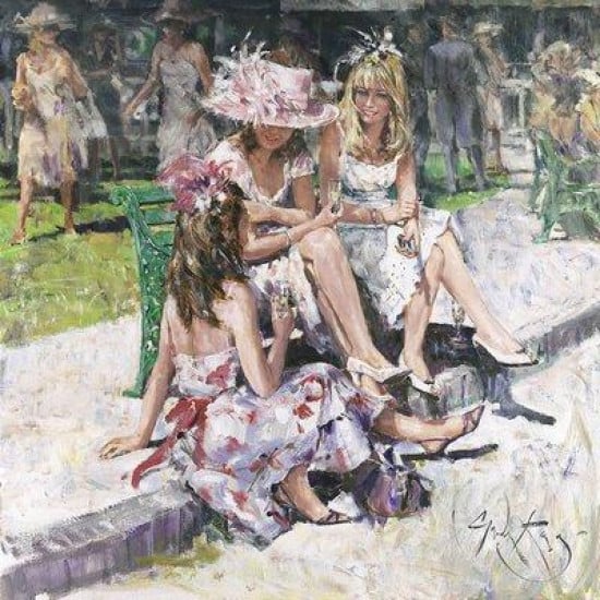 Champagne Afternoon - With slip Champagne Afternoon - With slip