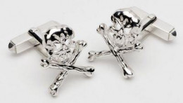 Bad To The Bone - Sterling Silver - Cufflinks - Other