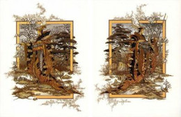 Beyond The Wood & On The Edge (Pair) - Mounted