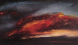 Blazing Skies II - Box Canvas
