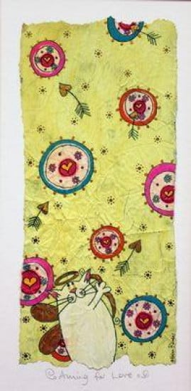 Aiming For Love - Original - Mounted