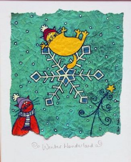 Winter Wonderland - Original - Mounted Winter Wonderland - Original - Mounted