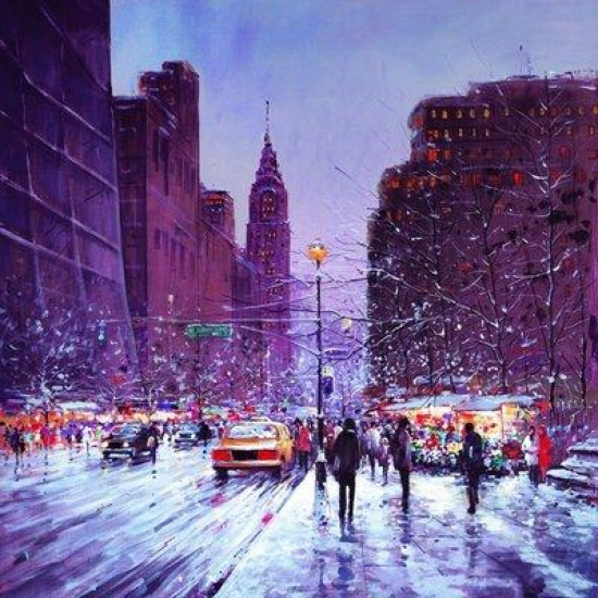 Winter Evening New York