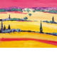 La Paysage De Provence XI - Mounted