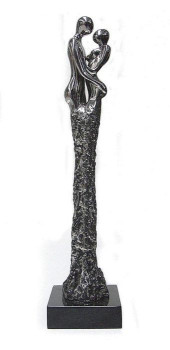 Two Souls (Stainless Steel) - Sculpture
