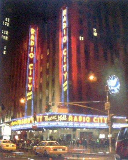 Radio City - Original - Framed Radio City - Original - Framed