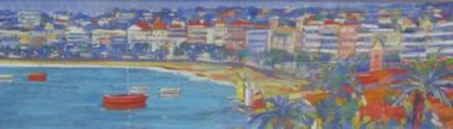 Bay In The Sun - Original - Framed Bay In The Sun - Original - Framed