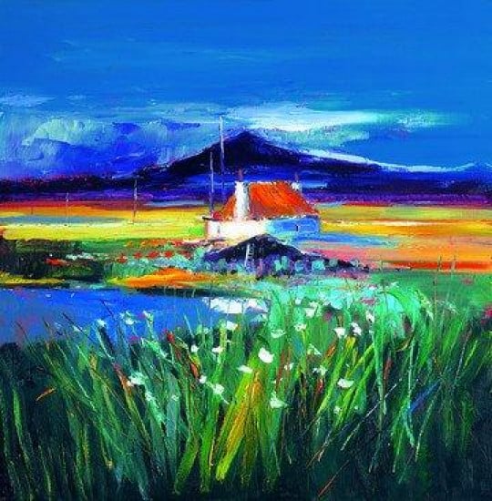 Croft On The Machair, South Uist - Board Only Croft On The Machair, South Uist - Board Only