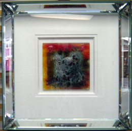 Fused Glass Original - Framed