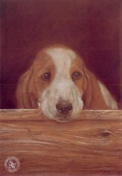 Only The Lonely - Basset Hound - Print