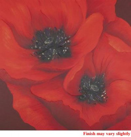 Red Hot Poppies - Box Canvas