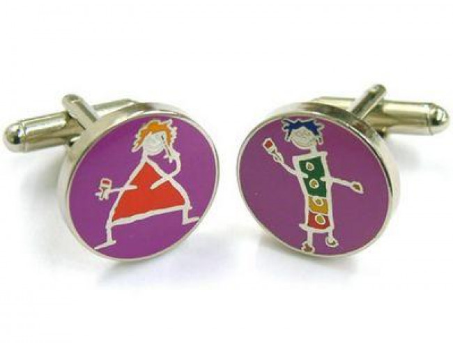 Painting The Town - Cufflinks