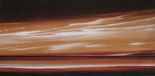 Umber Skies II - Mounted Umber Skies II - Mounted