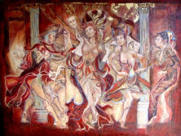 Moulin Rouge - Picture - Canvas With Slip