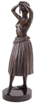 Dress Rehearsal - Solid Bronze Sculpture 