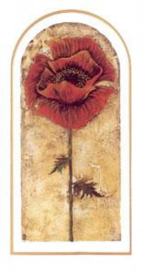 Parading Poppy - Mounted Parading Poppy - Mounted