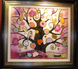 Tree Of Harmony II - Original - Framed