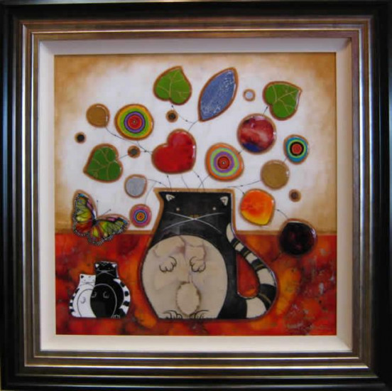 What's New Pussycat - Original - Framed