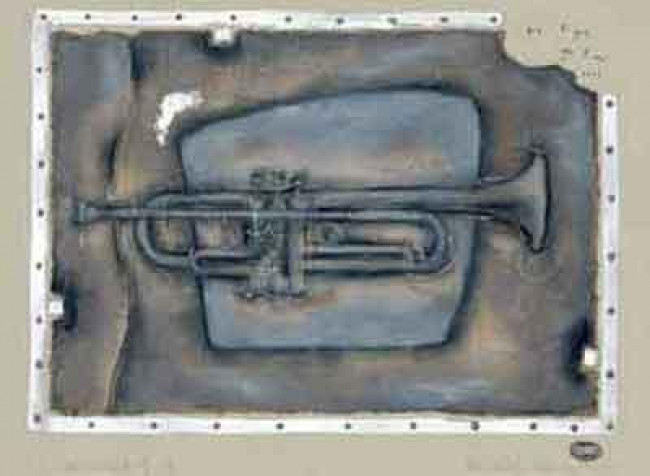 Instrumental IV (Trumpet) - Mounted