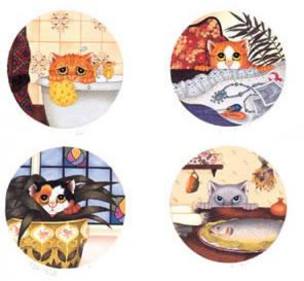 Peeping Toms (Set of 4) - Mounted Peeping Toms (Set of 4) - Mounted