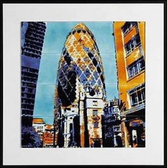 The Gherkin II - Framed The Gherkin II - Framed