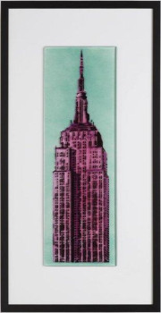 Empire - Pink & Green - Framed