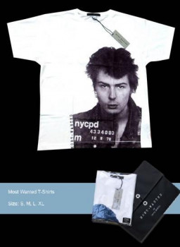 Most Wanted T-shirt - Sid Vicious - Other