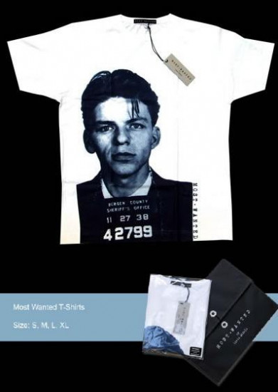 Most Wanted T-shirt - Frank Sinatra