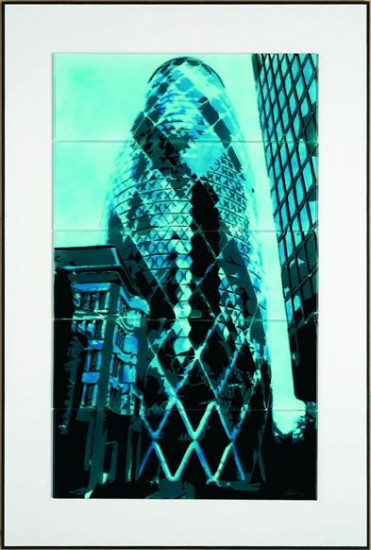 The Gherkin - Framed The Gherkin - Framed