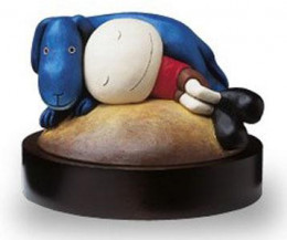 Asleep With A Friend - Sculpture