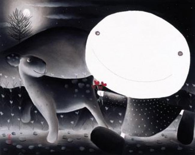Love & The Moon - Mounted Love & The Moon - Mounted