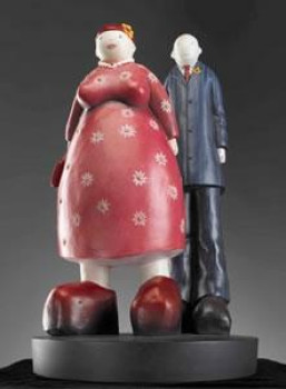 The Couple - Sculpture