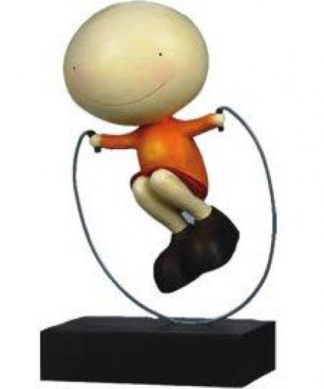 Skipping - Sculpture Skipping - Sculpture