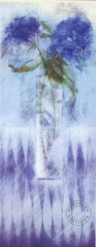 Hydrangea In Blue - Small - Print