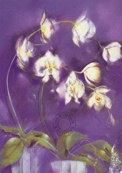 Purple Orchid - Print