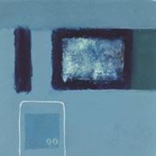 Blue Ice (Collagraph)