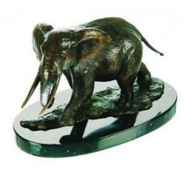 Bull Elephant - Bronze