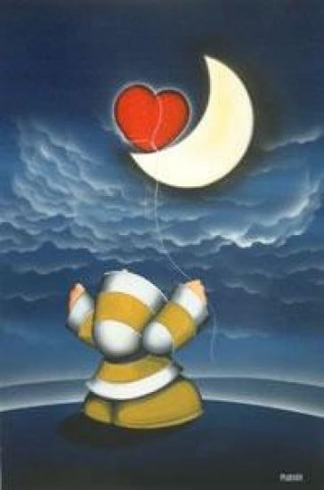 Holding Onto Love - Mounted Holding Onto Love - Mounted