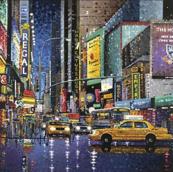 Electric Avenue - Canvas With Slip Electric Avenue - Canvas With Slip