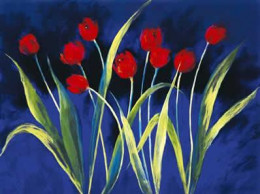 Tulipa (Canvas) - With slip