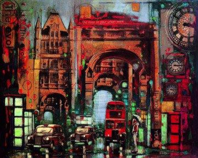 Urban Oasis - Box Canvas Urban Oasis - Box Canvas