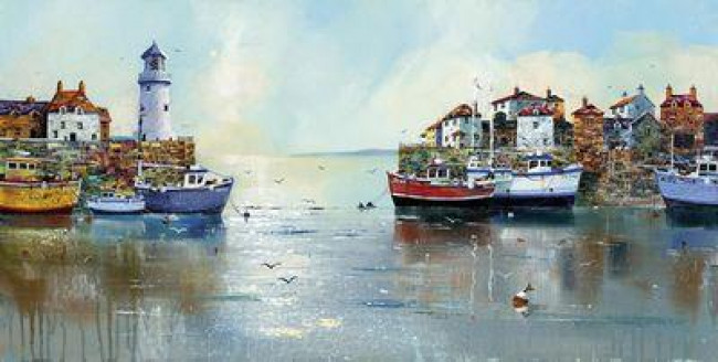 Calm Waters - Mounted Calm Waters - Mounted