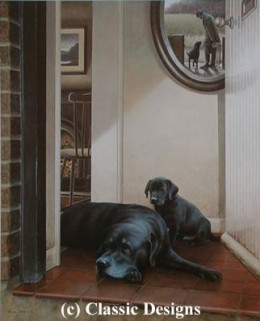 As Time Goes By - Dark Wood Framed