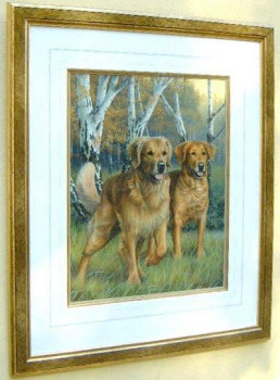 Silver & Gold - Original - Framed