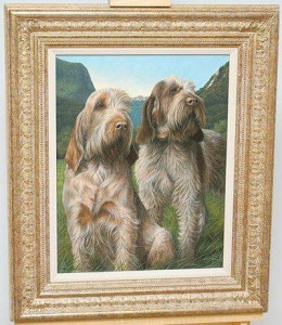 Latin Spirit - Spinone - Original - Framed