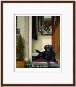 Friends Reunited - Dark Wood Framed
