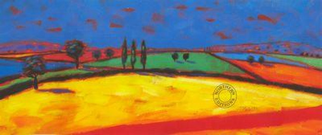 Red And Yellow Fields