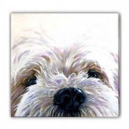 Westie (Canvas) - West Highland Terrier - Box Canvas